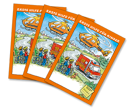 Erste Hilfe Heft für Kinder